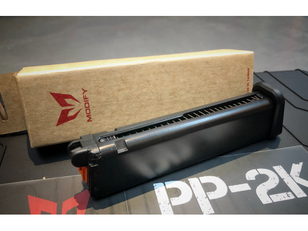 T Modify PP-2K GBB 22 Rounds Gas Magazine ( Black )